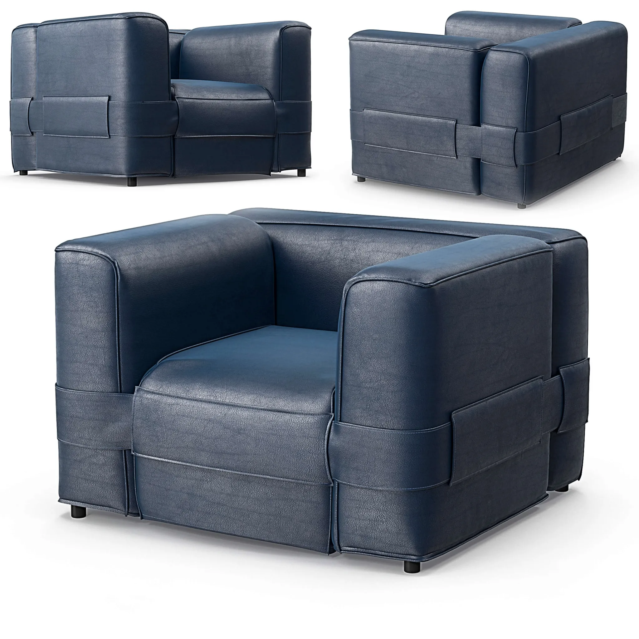 furniture – Cassina 932 armchair 3D Model