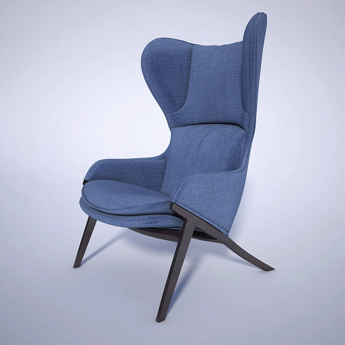 furniture – Cassina armchair 06 3D Model