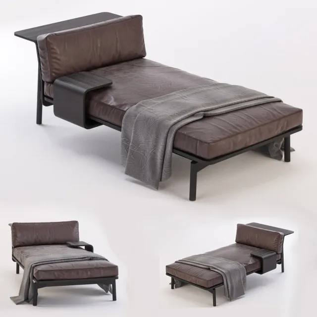 furniture – Cassina bed 288 3D Model furniture – Cassina bed 288 3D Model