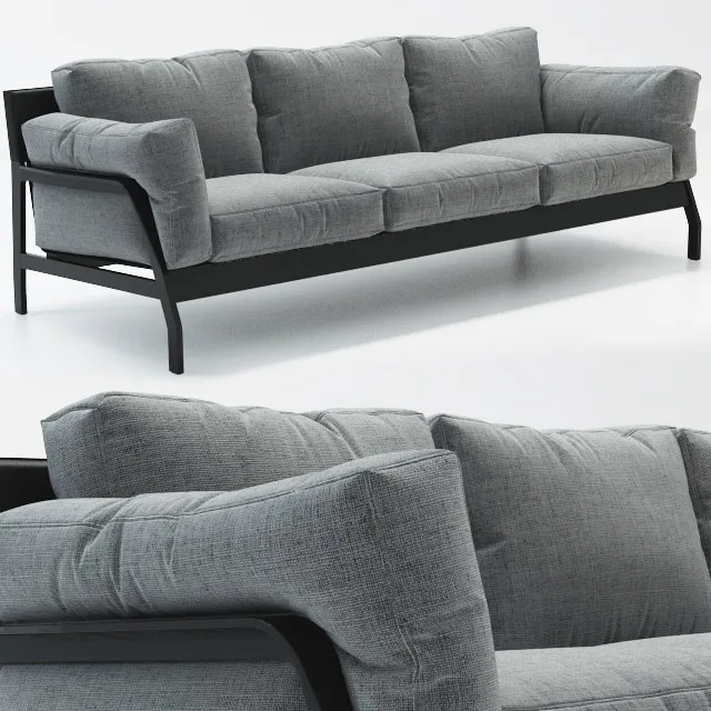 furniture – Cassina-Eloro sofa 098 3D Model furniture – Cassina-Eloro sofa 098 3D Model
