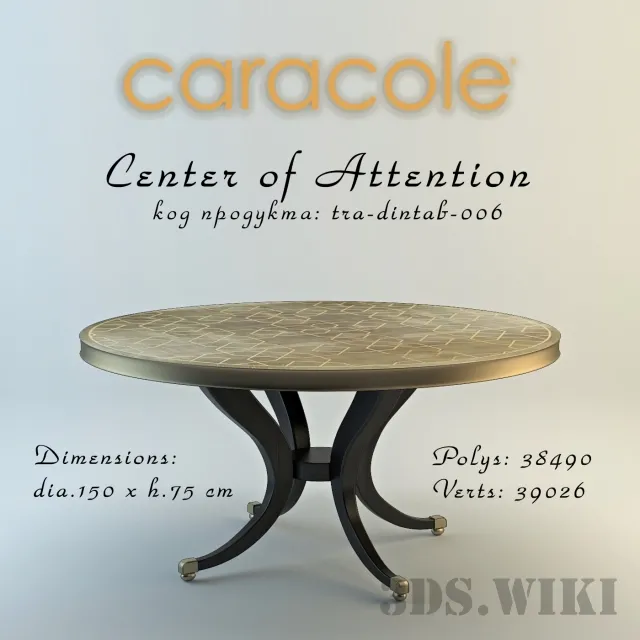 furniture – Center  table 3D Model