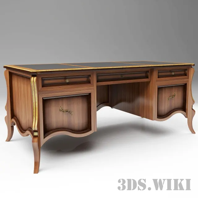 furniture – Cezanne BOTTEGA writing desk 3D Model