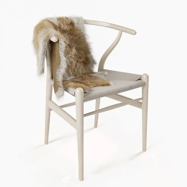 furniture – CH24 Wishbone chair 3D Model