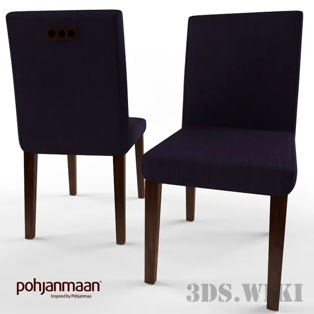 furniture – Chair Ada by Pohjanmaan 3D Model