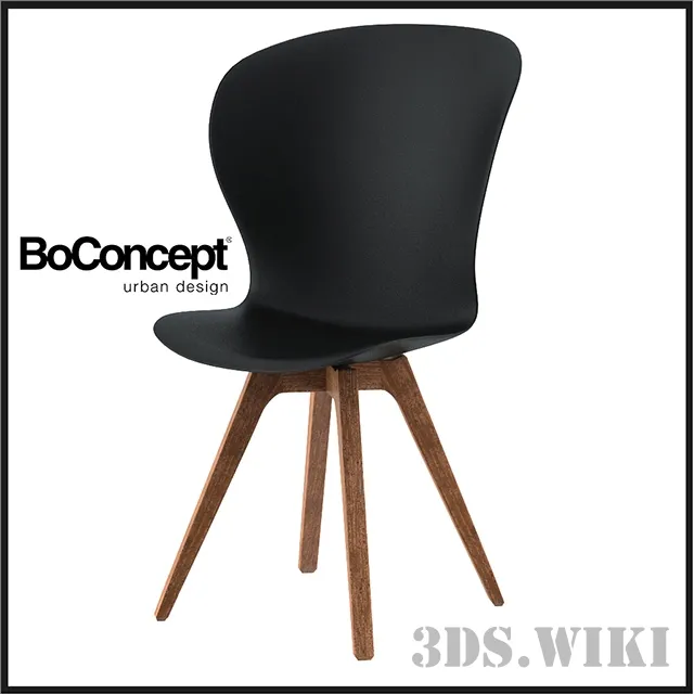 furniture – Chair Adelaide – BoConcept 3D Model