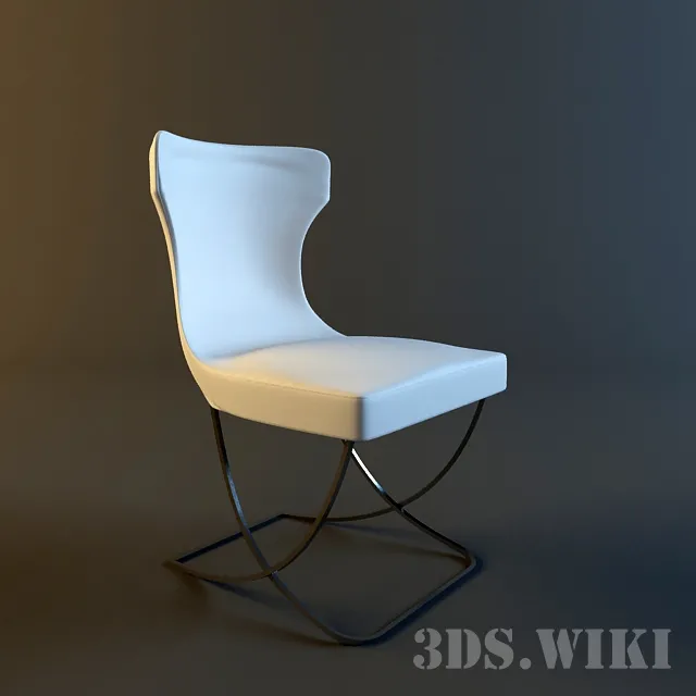 furniture – Chair Baxter PALOMA 3D Model