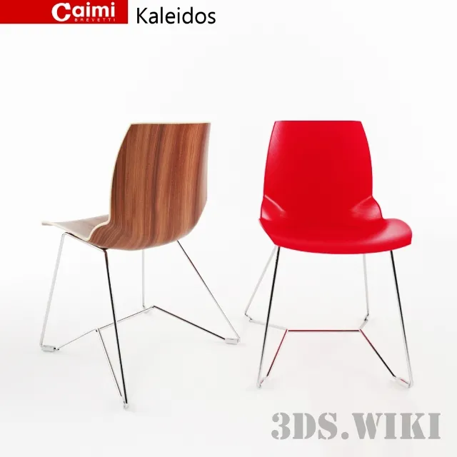 furniture – Chair Caimi Kaleidos 3D Model
