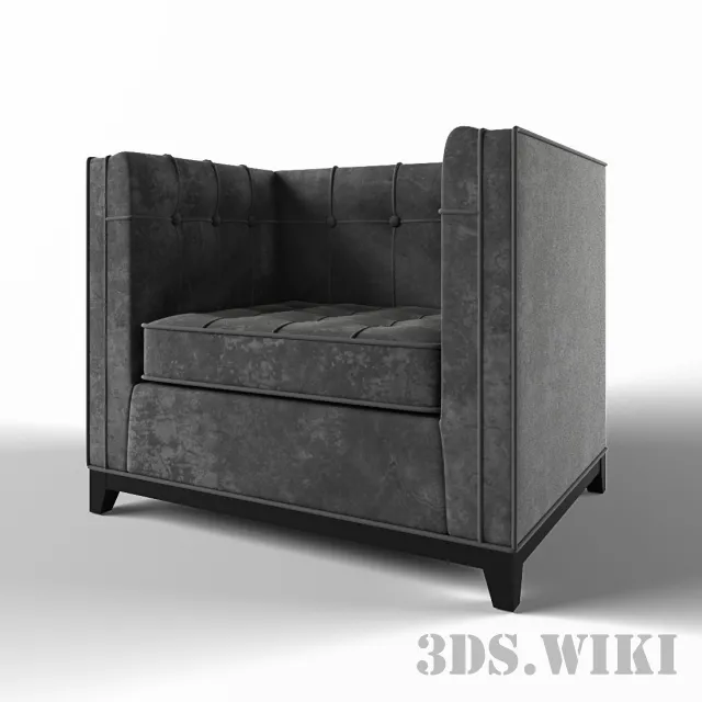 furniture – Chair CHAIR ALDGATE from Eichholtz factory 3D Model