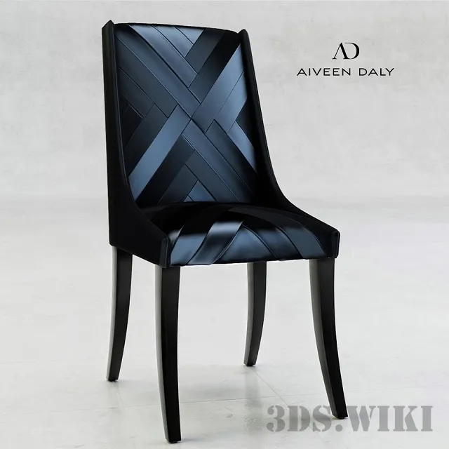 furniture – Chair Chevron – Aiveen Daly 3D Model