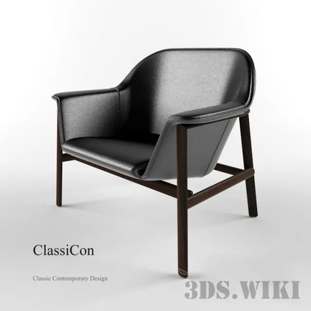 furniture – Chair Classicon Sedan 3D Model