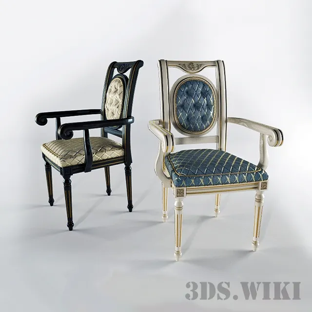 furniture – Chair Daming Italian 3D Model