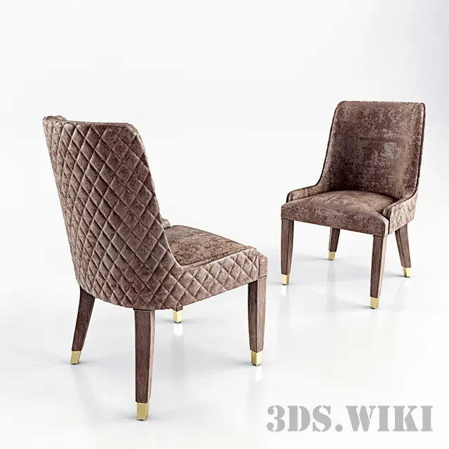 furniture – Chair DV Home Collection BYRON 3D Model