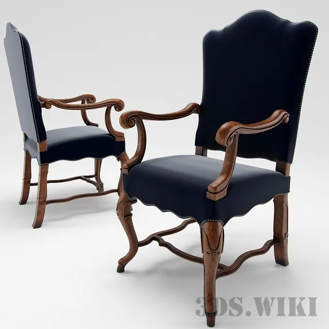 furniture – Chair Ebanista TREVISO 3D Model
