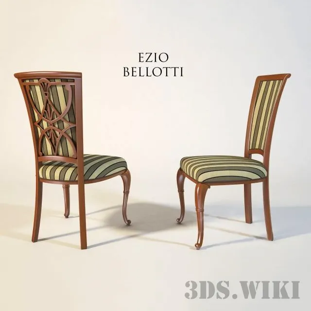 furniture – Chair EZIO BELLOTTI 3D Model