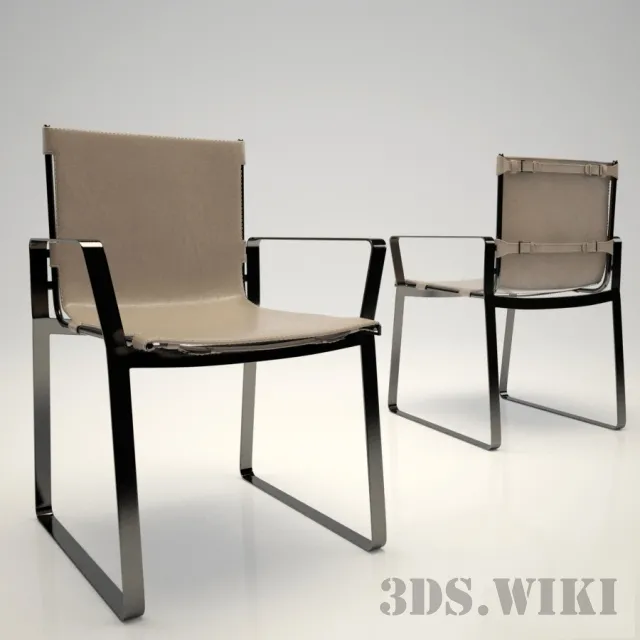 furniture – Chair Fendi Casa Blixen 3D Model