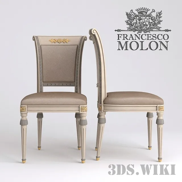 furniture – Chair Francesco Molon S1741 3D Model
