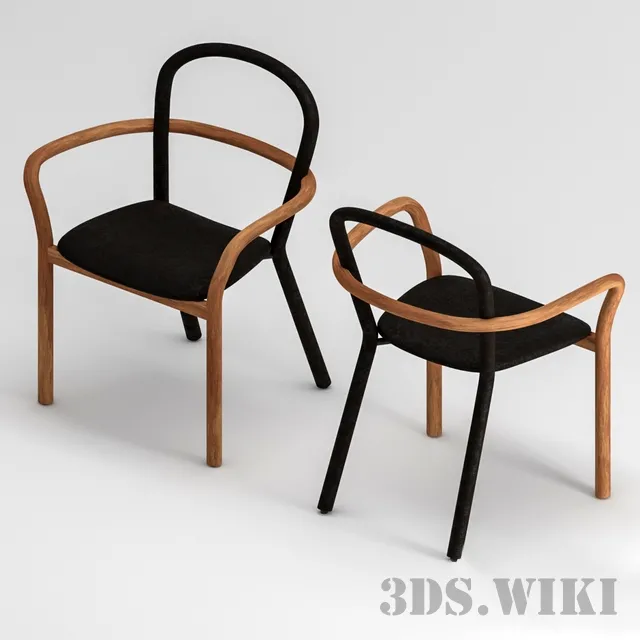 furniture – Chair Gentle Porro 3D Model