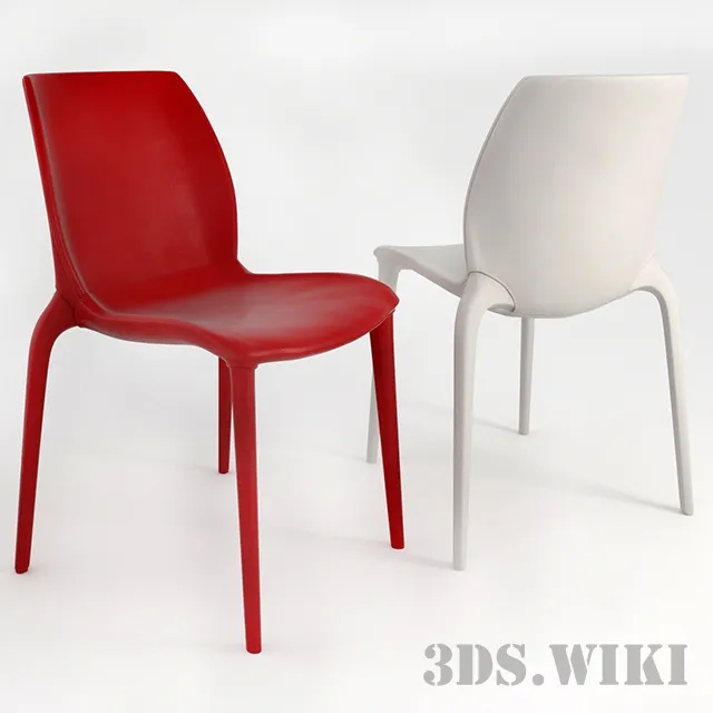 furniture – Chair HIDRA Bontempi Casa 3D Model