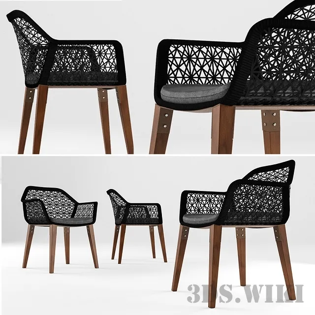 furniture – Chair KETTAL – Outdoor Timeless Furniture 3D Model