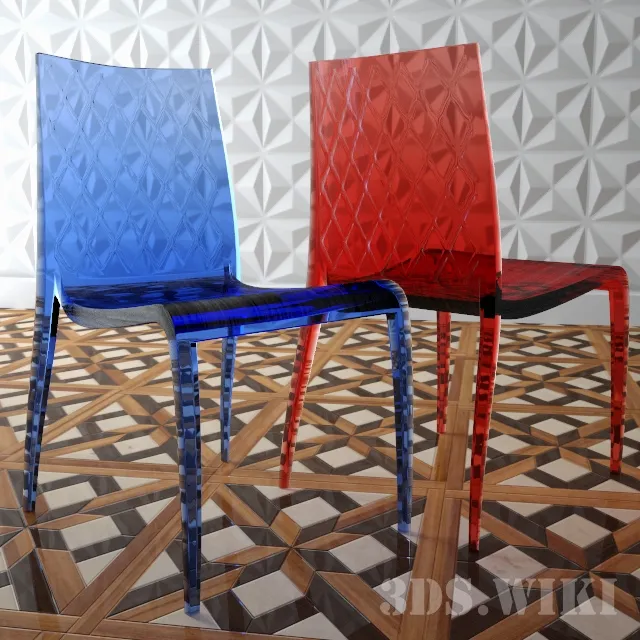 furniture – Chair KI By Horm design by Mario Bellini 3D Model