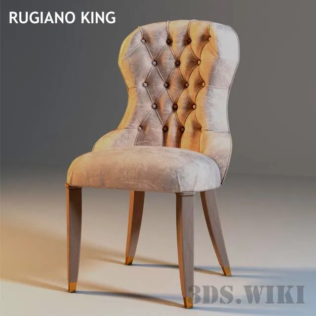 furniture – Chair King Rugiano 3D Model
