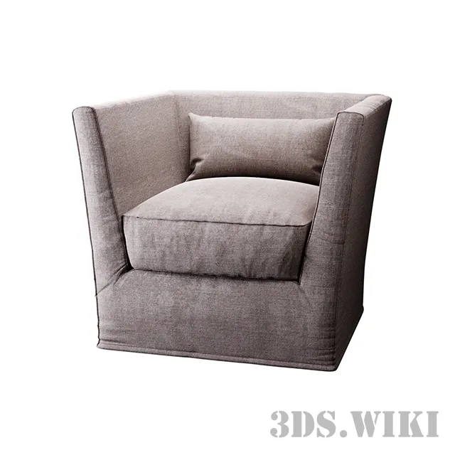 furniture – Chair Meridiani Queen 3D Model