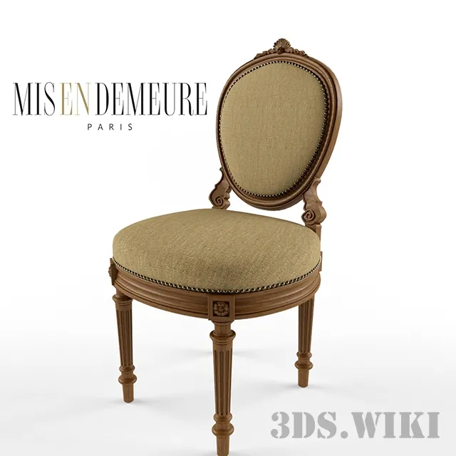 furniture – Chair Neuville Mis en Demeure 3D Model