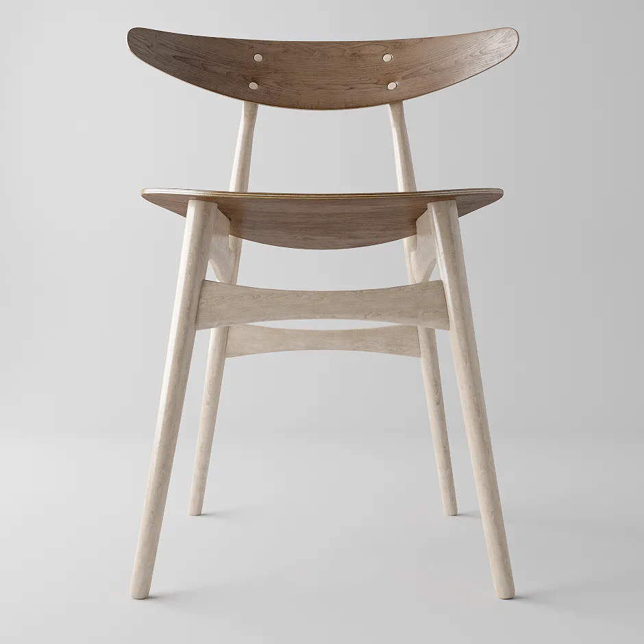 furniture – Chair of wood 14 3D Model