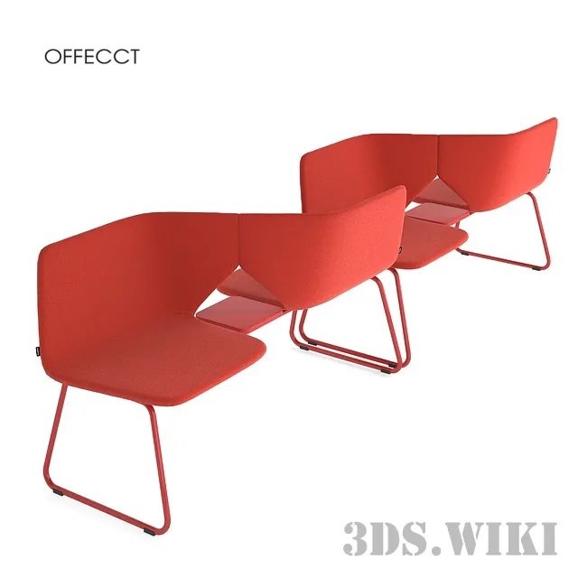 furniture – Chair OFFECCT Studio + Twin Beam 3D Model
