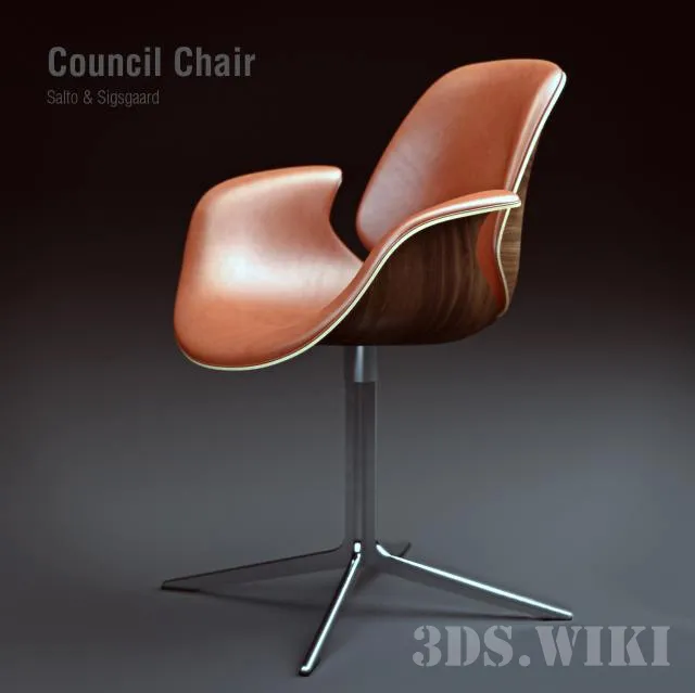 furniture – Chair OneCollection Council 3D Model