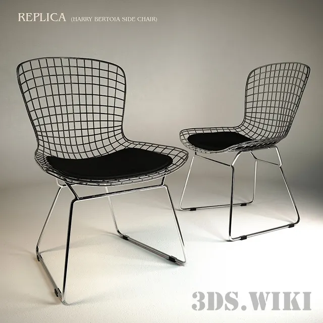furniture – Chair Replica Harry Bertoia 3D Model