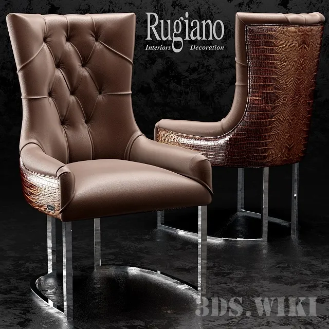 furniture – Chair RUGIANO Itaca 3D Model