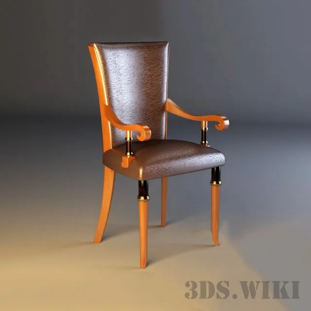 furniture – Chair SELVA 8809 3D Model