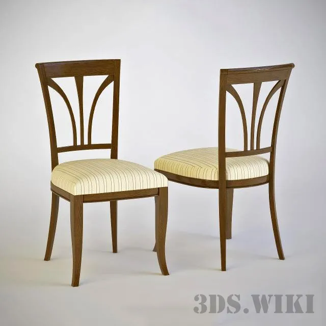 furniture – Chair Selva Timeless Beauty Milano 3D Model