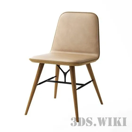 furniture – Chair Spine Space Copenhagen Fredericia 3D Model