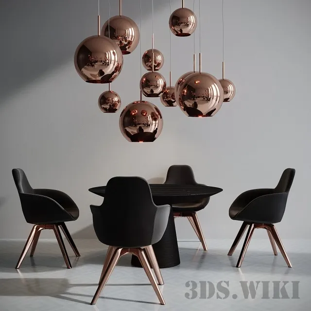 furniture – Chair TOM DIXON 3D Model