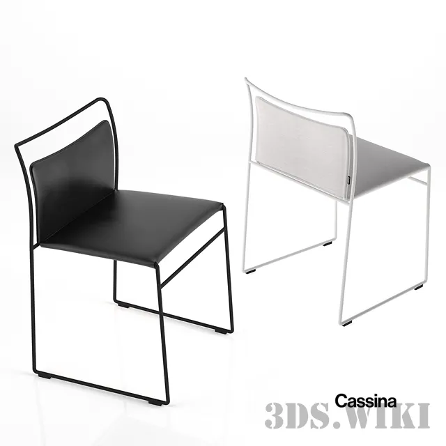furniture – Chair TULU LG Cassina 3D Model