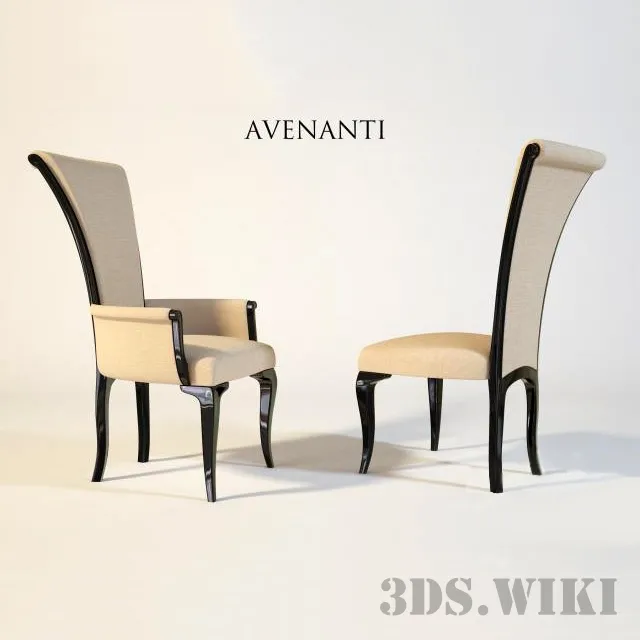 furniture – Chairs AVENANTI VR 610 3D Model