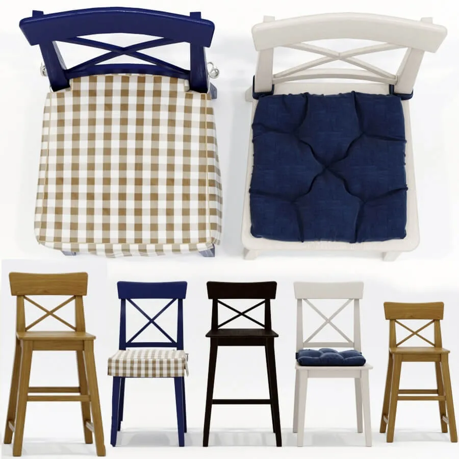 furniture – Chairs Series Ingolf 3D Model