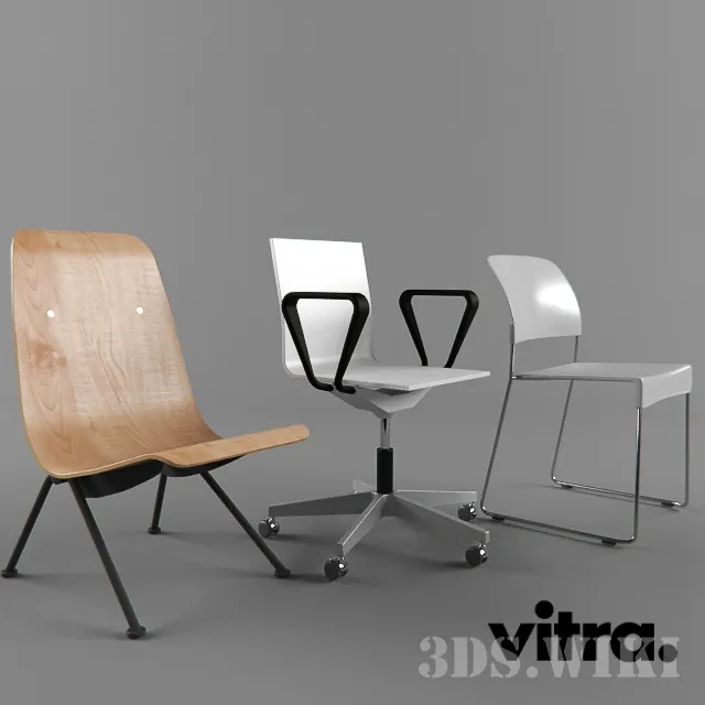 furniture – Chairs Vitra 3D Model