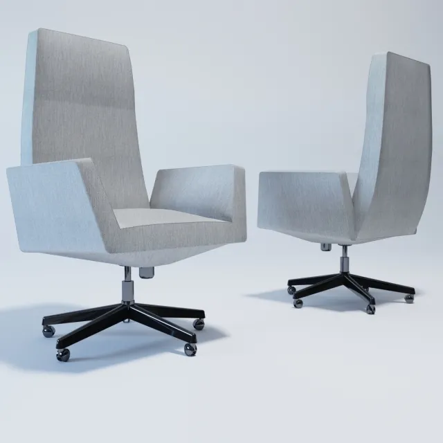 furniture – Chancellor chairs Poltrona Frau 3D Model