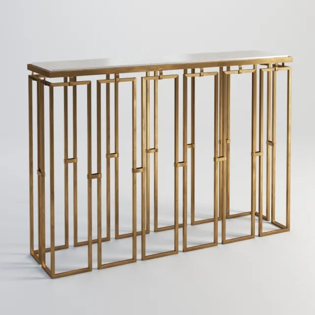 furniture – CHANNING CONSOLE TABLE 3D Model