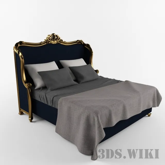 furniture – CHELINI bed 3D Model