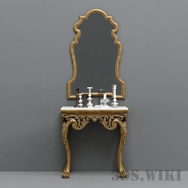 furniture – Chelini set 3D Model furniture – Chelini set 3D Model