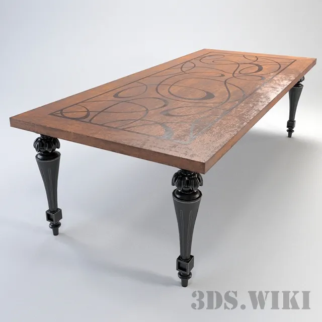 furniture – Chelini table 3D Model