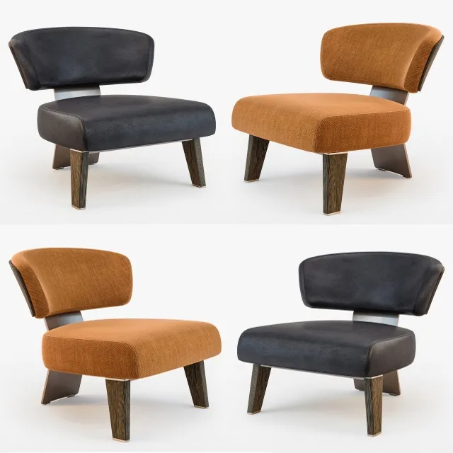 furniture – Chelsea Molteni armchair 7 3D Model