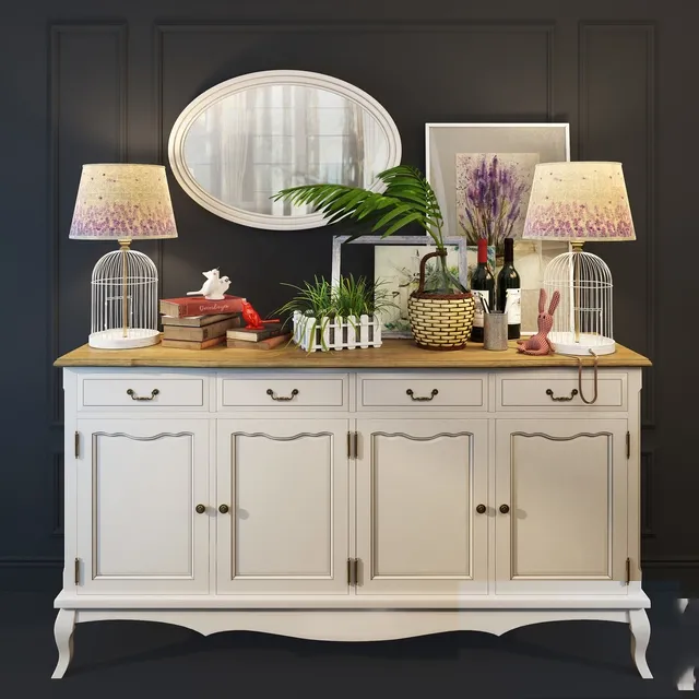 furniture – Chest Leontina with drawers and doors beige 3D Model furniture – Chest Leontina with drawers and doors beige 3D Model