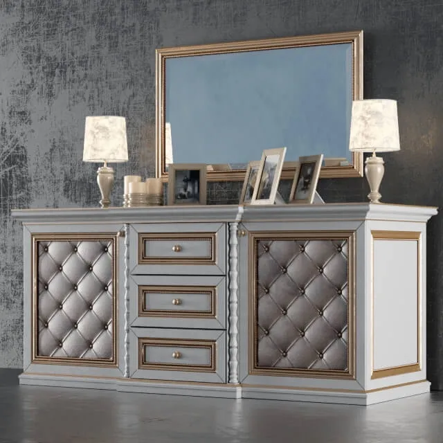 furniture – Chest (Living room set) 3D Model furniture – Chest (Living room set) 3D Model