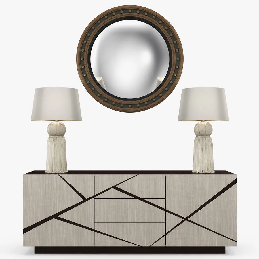 furniture – Chest of drawer with table lamp 5 3D Model furniture – Chest of drawer with table lamp 5 3D Model