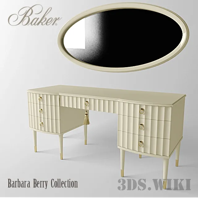 furniture – Chest of drawers BAKER BARBARA BARRY 3D Model